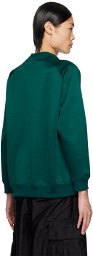 NEEDLES Green Mock Neck Sweatshirt