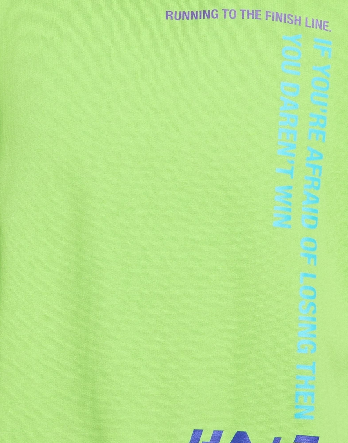 Haider Ackermann + Fila Mens Sweatshirt Lime in Green