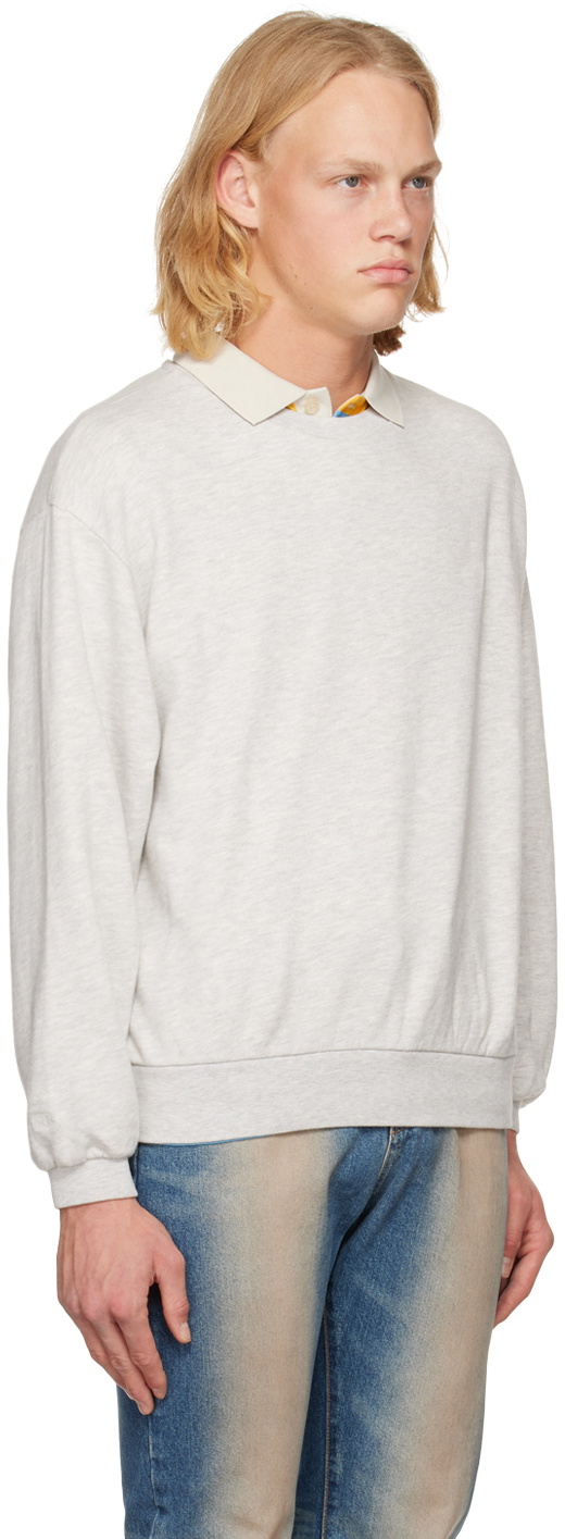 ERL Gray Crewneck Sweatshirt