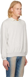 ERL Gray Crewneck Sweatshirt