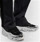 Raf Simons - adidas Originals Mirrored Ozweego Sneakers - Black