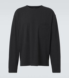 Lemaire Cotton and linen jersey T-shirt