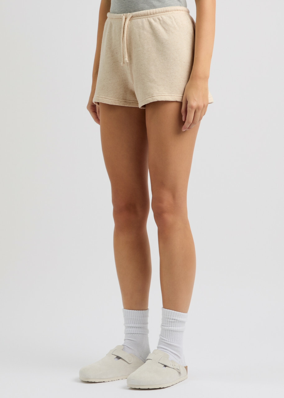 American Vintage Itonay Cotton-blend Shorts Cream