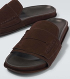 Jacquemus Mocassin suede slides