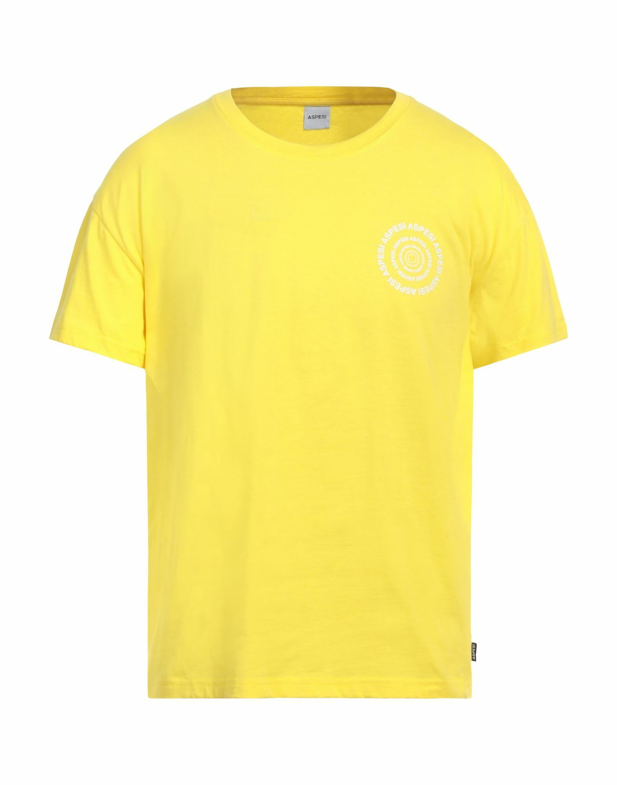 Aspesi Mens T-shirt in Yellow
