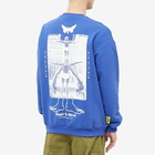 Lo-Fi Men's Find Yourself Crew Sweat in Marine Blue