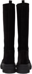 GIABORGHINI Black Perni 07 Suede Boots