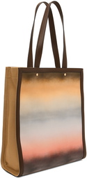 Paul Smith Khaki Airbrush Tote