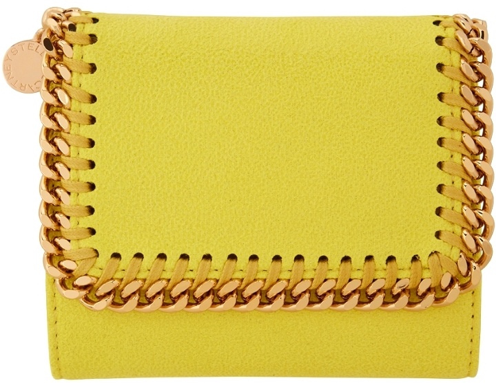Photo: Stella McCartney Yellow Small Falabella Flap Wallet