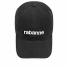 Paco Rabanne Women's Logo Cap in Black 