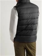 Aspesi - Quilted Shell Down Gilet - Black