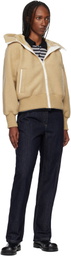 Canada Goose Beige 'White Label' Chilliwack Bomber Jacket