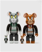 Medicom Bearbrick 100% 400% Tom And Jerry Hogwarts Set Multi - Mens - Toys