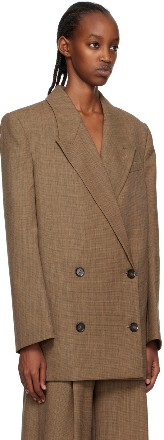 CAMILLA AND MARC Brown Ria Blazer