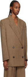 CAMILLA AND MARC Brown Ria Blazer