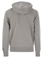 MC2 Saint Barth Mens Grey Tribeca Sweatshirt With Vacanze Di Natale Logo Embroidery