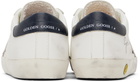 Golden Goose Kids White Super-Star Signature Vintage Leather Sneakers