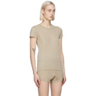 Frenckenberger Beige Cashmere Perfect T-Shirt