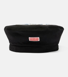 Kenzo - Embroidered cotton beret