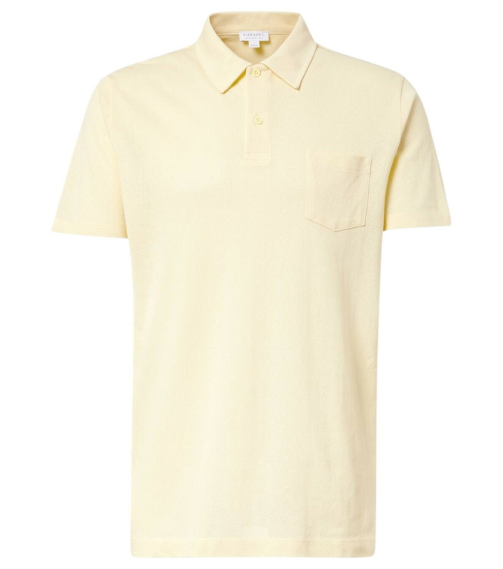 Photo: Sunspel Riviera cotton polo shirt