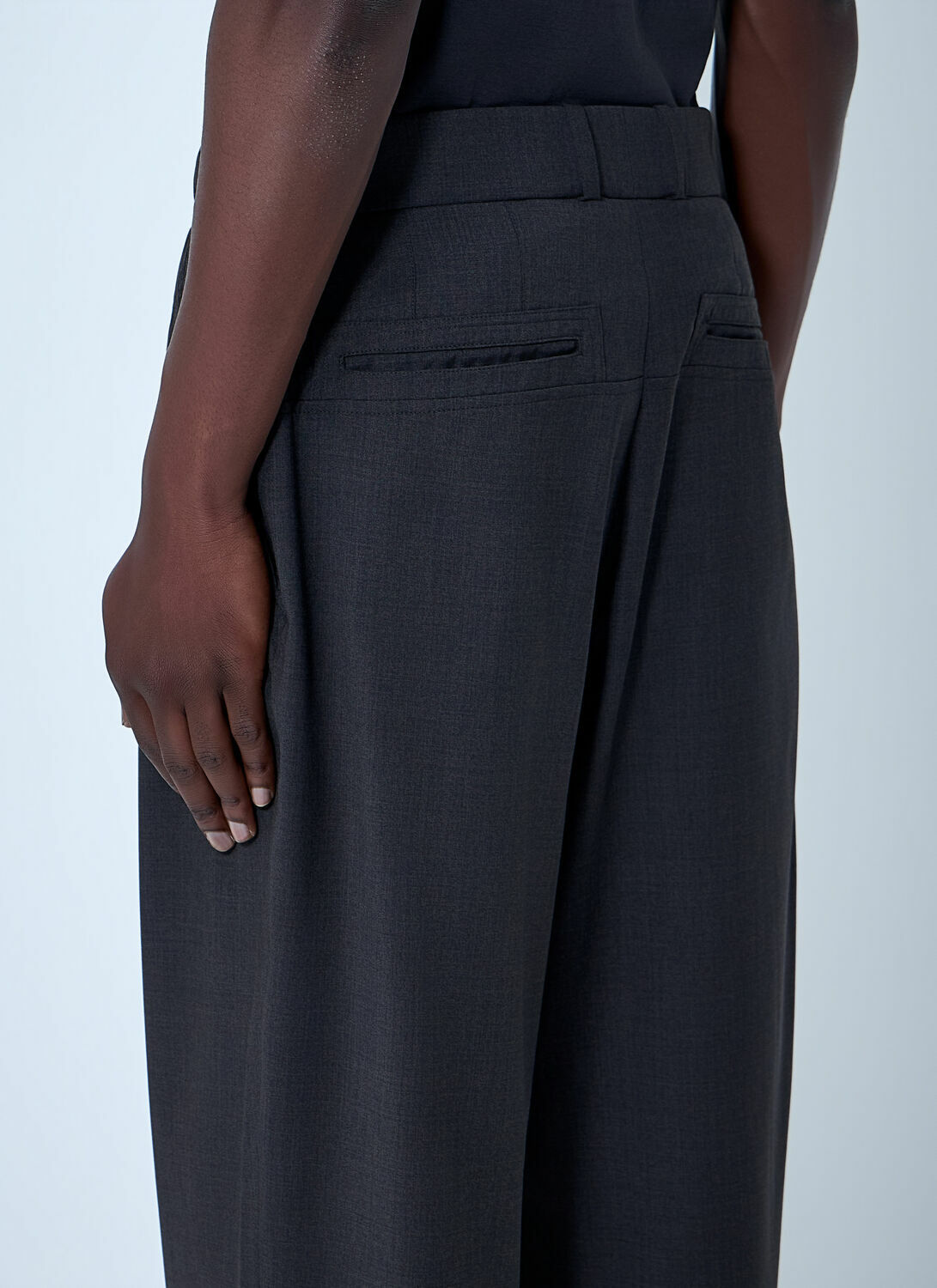 Kiko Kostadinov Elasticated Waist Tailored Trousers