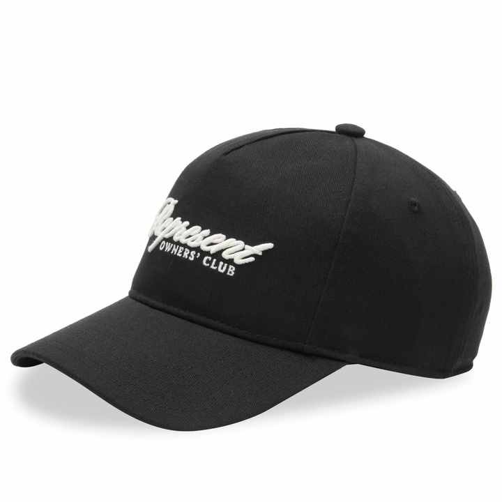 Photo: Represent Men's Owners Club Script Cap in Black 