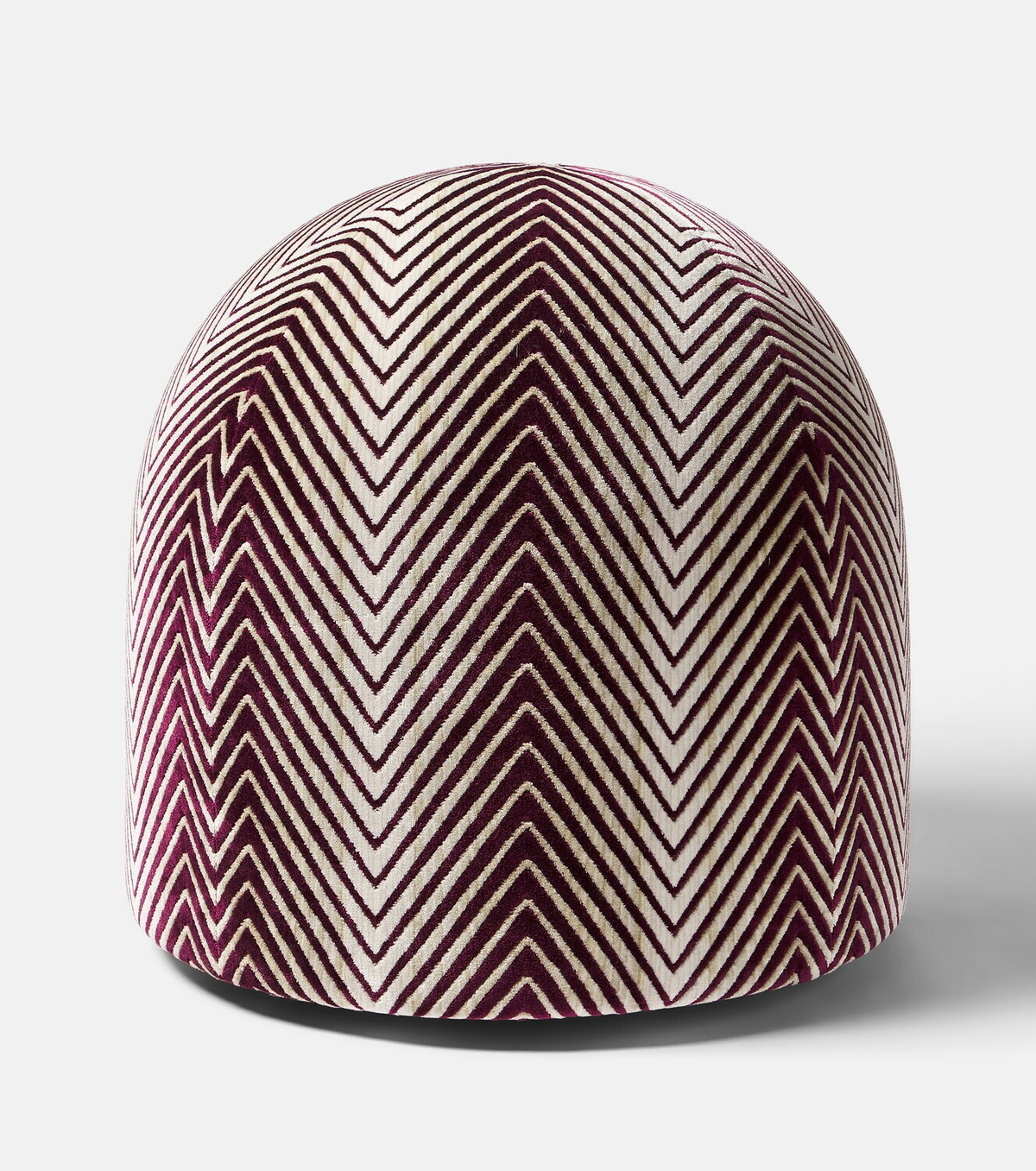 Missoni Ziggy velvet pouf