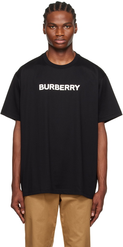 Photo: Burberry Black Bonded T-Shirt