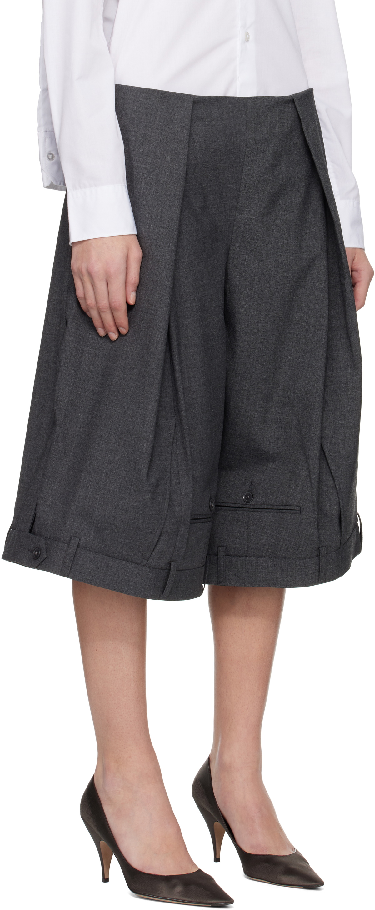 HODAKOVA Suit Wide Trouser Shorts
