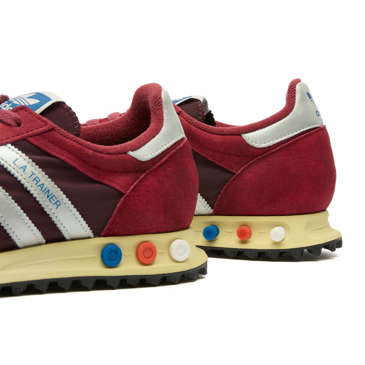 Adidas La Trainer OG Sneaker in Noble Maroon/Silver Met./Maroon