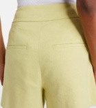 Veronica Beard Haina linen-blend twill shorts
