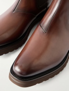 Berluti - Alessio Leather Chelsea Boots - Brown