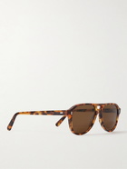 Mr P. - Cubitts Killick Aviator-Style Tortoiseshell Acetate Sunglasses