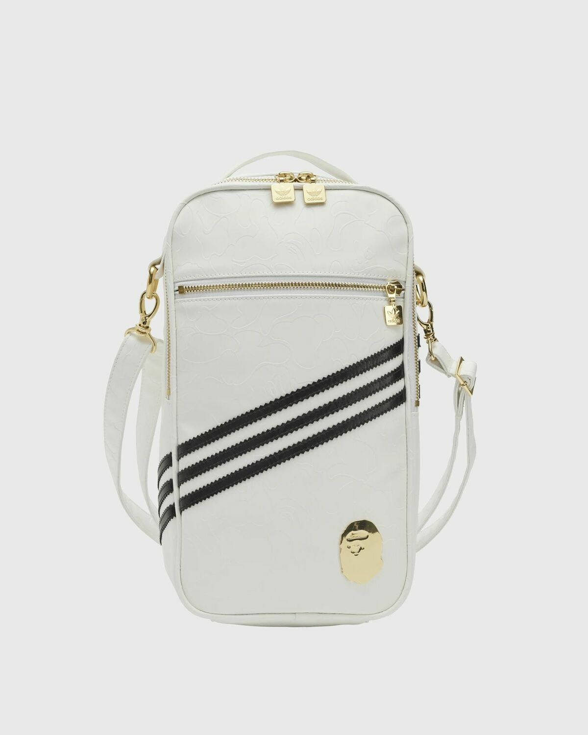 Adidas X BAPE BAG White Mens Messenger & Crossbody Bag