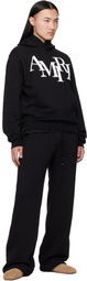 AMIRI Black 'AMIRI Staggered' Hoodie