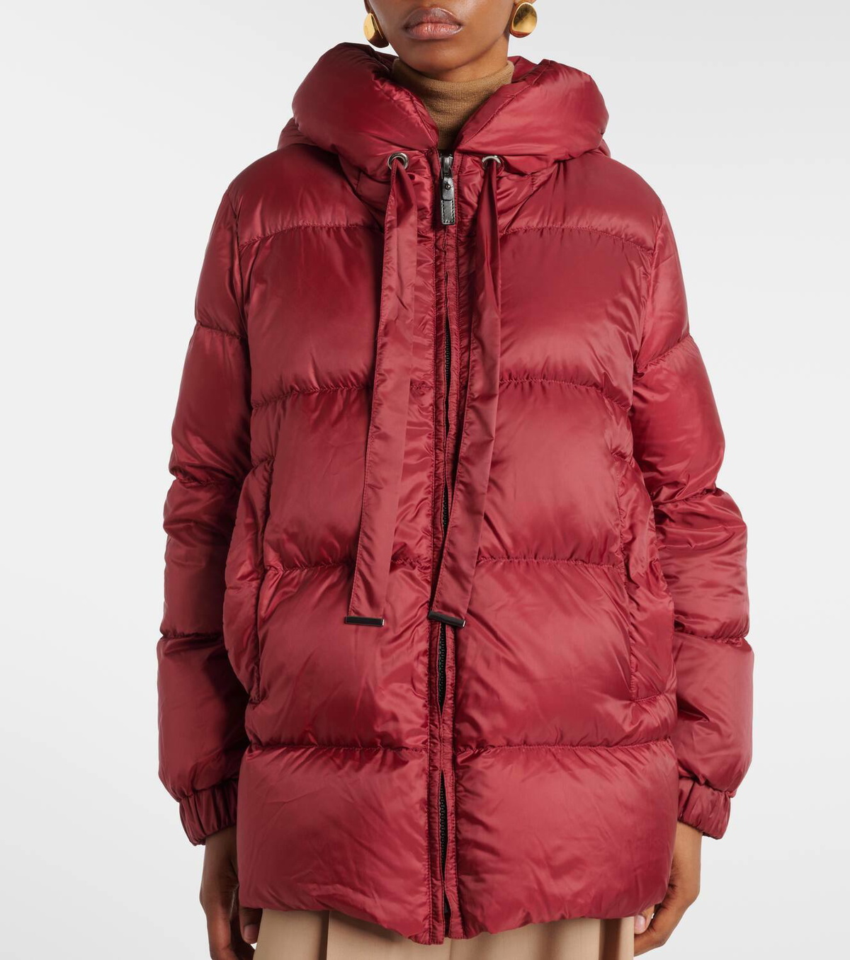 ジャケット Max Mara Casacca In Seta Jacket Max Mara The Cube Greenh in drip-proof technical canvas.