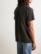 Nili Lotan - Brandon Cotton-Jersey T-Shirt - Brown