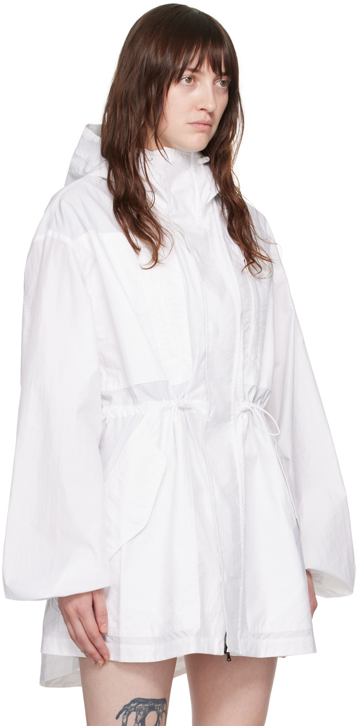 WARDROBE.NYC White Resort Parka Jacket