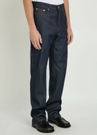 JW Anderson Straight-leg Jeans Indigo
