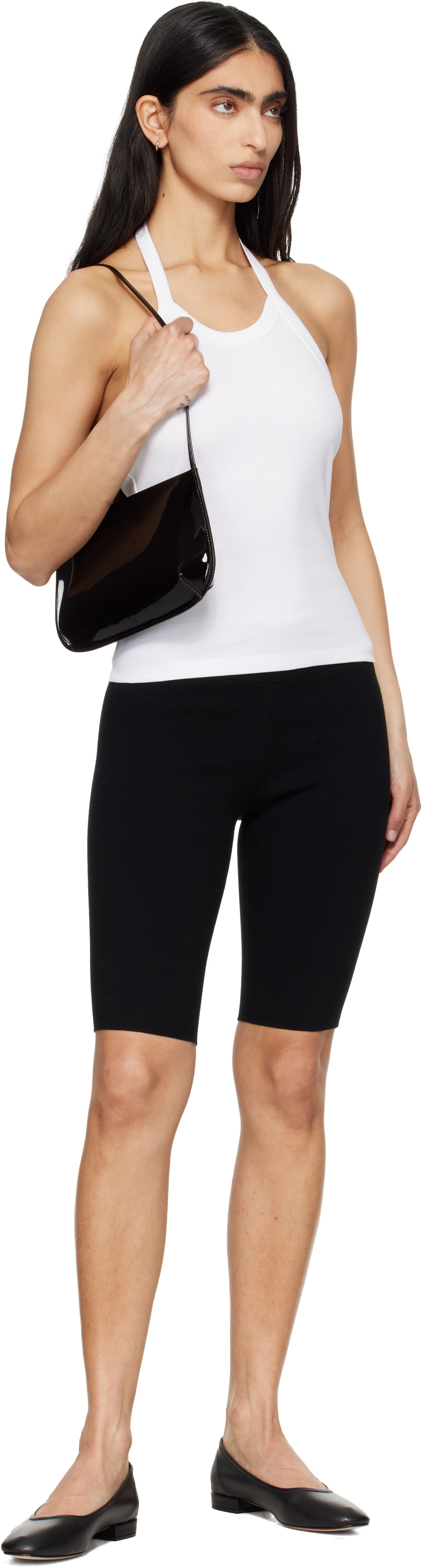 FLORE FLORE White Angie Tank Top