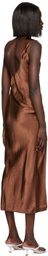Anna October Brown Shu Maxi Dress