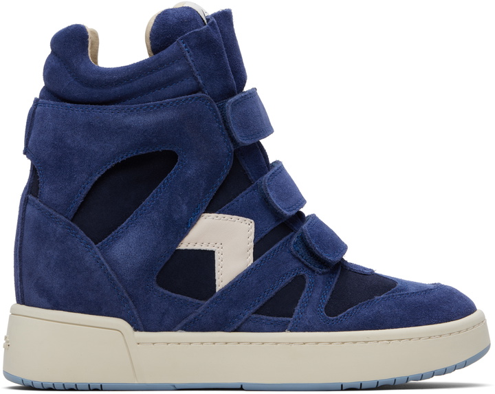 Photo: Isabel Marant Navy IM3 Sneakers