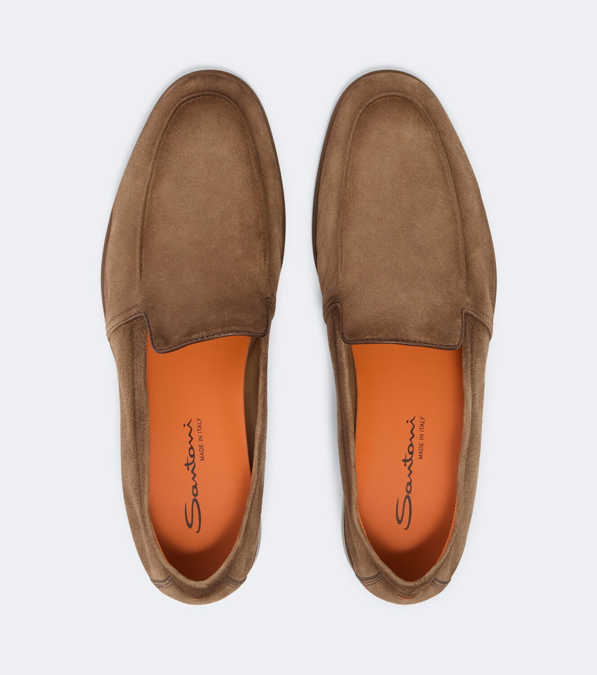 Santoni Suede loafers