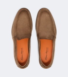 Santoni Suede loafers