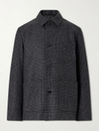 Lardini - Prince of Wales Wool and Cashmere-Blend Jacket - Gray