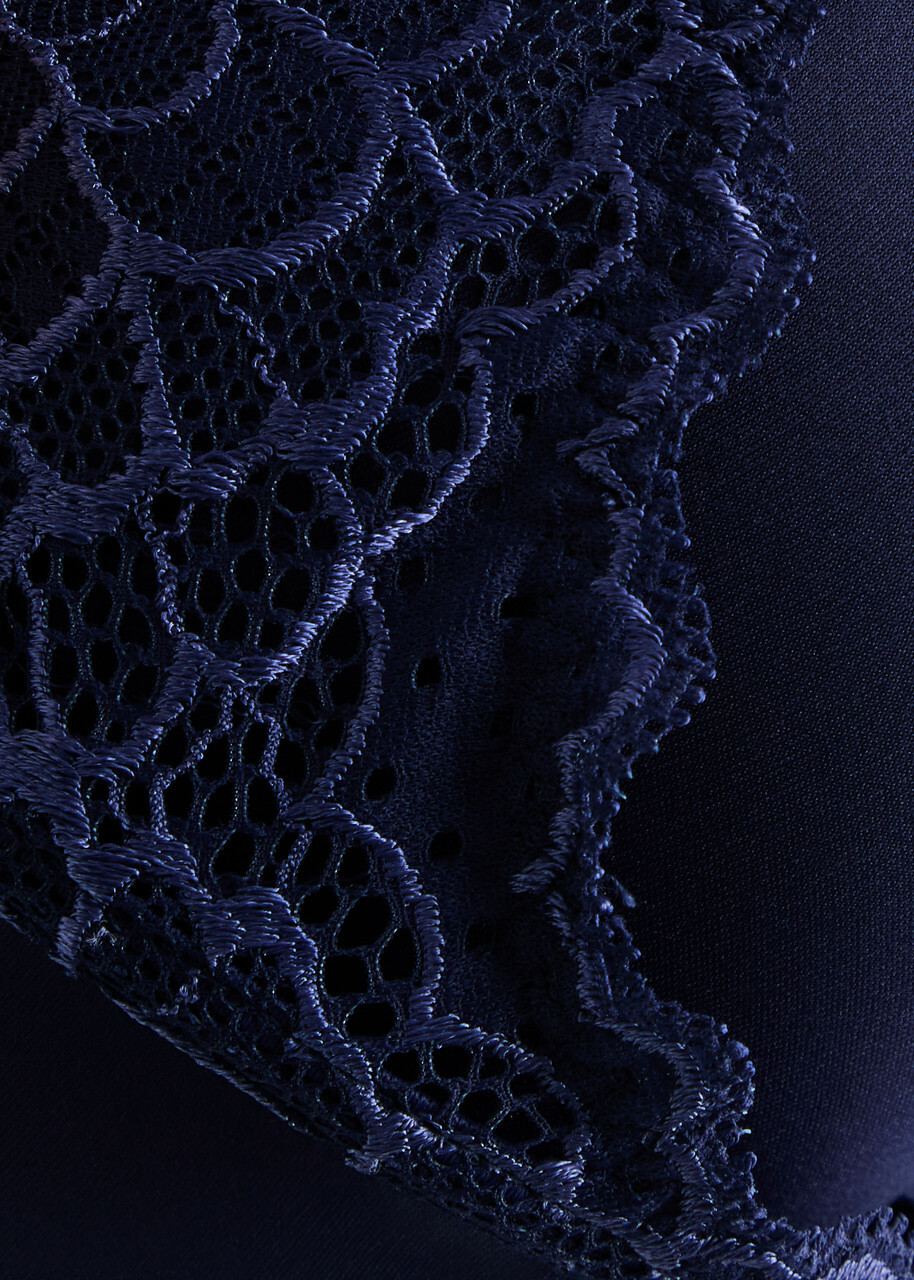 Simone PÉRÈLE Caresse Spacer Contour bra Dark Blue