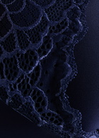 Simone PÉRÈLE Caresse Spacer Contour bra Dark Blue