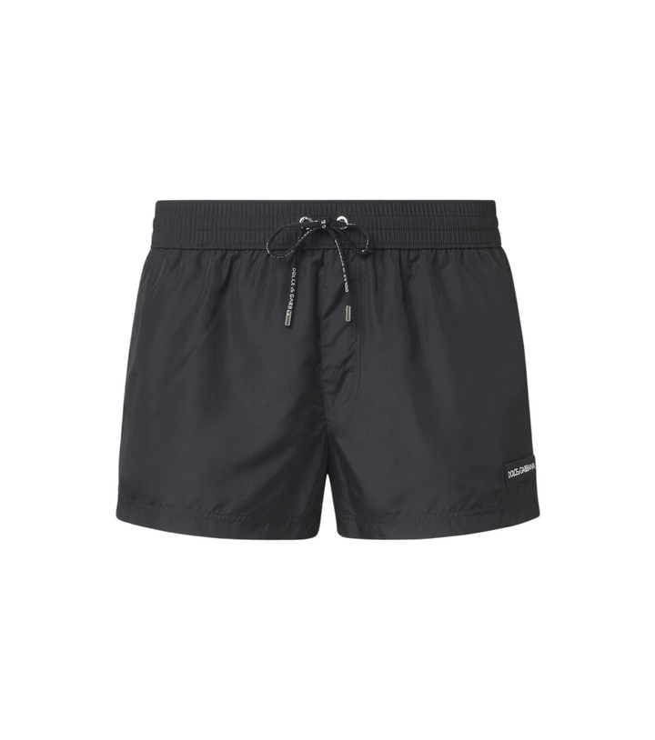 Photo: Dolce&Gabbana Logo swim trunks