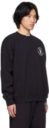 Sporty & Rich Black Printed Sweatshirt