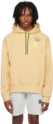 Lacoste Beige Relaxed-Fit Hoodie